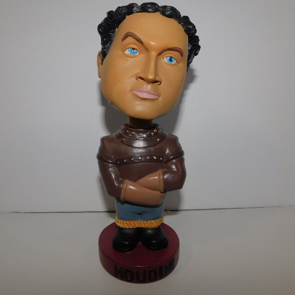 Vintage 2002 Harry Houdini Bosley Bobbers Bobblehead 7" Figure
